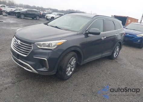 2017 Hyundai Santa Fe Se из США, поврежденный, VIN KM8SM4HFXHU222588